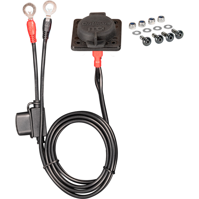 OptiMate PORT O-97P24 – MagCode Clip-paneelmontage – Magnetische aansluiting voor acculader – 24 V