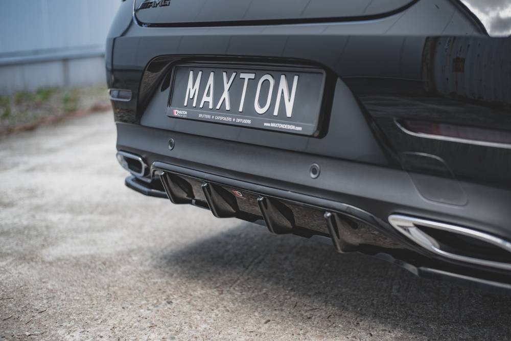 Diffuser Mercedes AMG CLS AMG Pakket C257 Maxton Glans Zwart