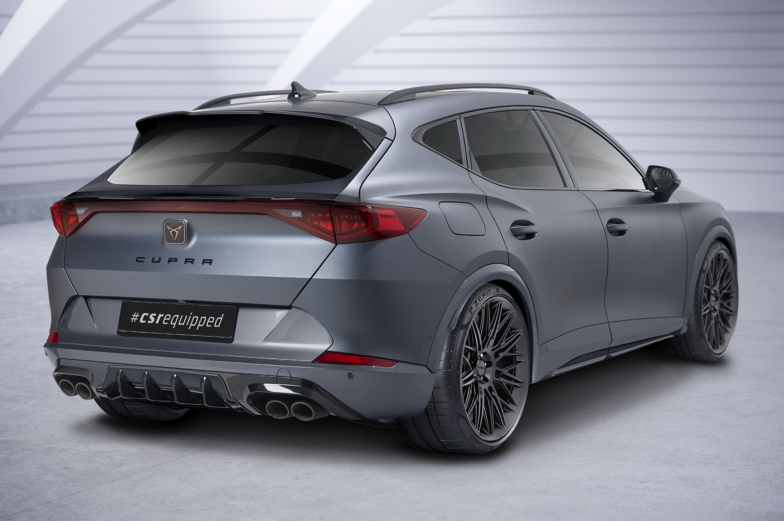 Spoiler Cupra Formentor CSR glans Zwart