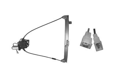 raammechanisme, 2/3 drs, incl motor, rechts Renault R19, 1988-19