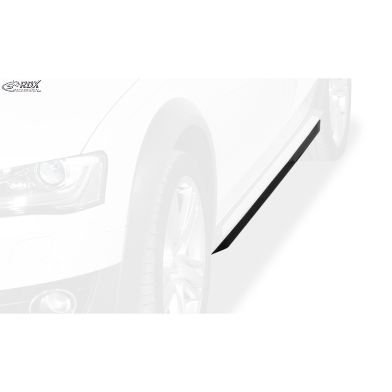 Sideskirts 'Slim'  Audi A4 (B8) Allroad 2011- (ABS zwart glanzend)