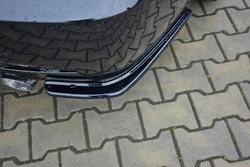 Achterzij Spoilers BMW 3 E92 M-PACK FACELIFT Glanzend Zwart