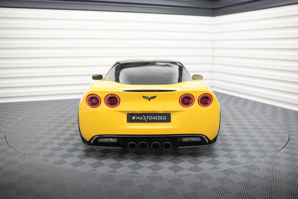 Zijdiffusers Chevrolet Corvette C6 Maxton Glans Zwart
