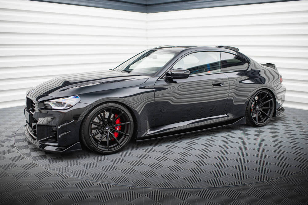 Bodykit BMW M2 G87 Maxton Glanzend zwart