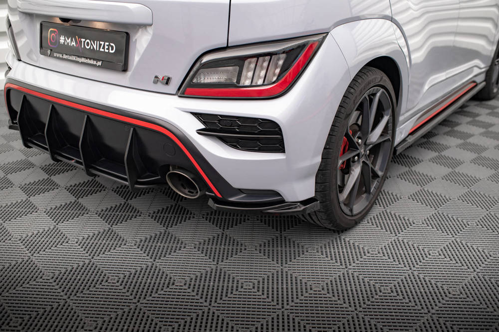 Zijdiffuser V.1 Hyundai Kona N Maxton Glans Zwart