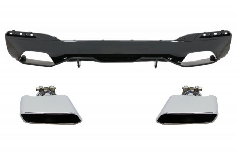 Diffusor met Sierstukken BMW G30/G31 Chroom 17-