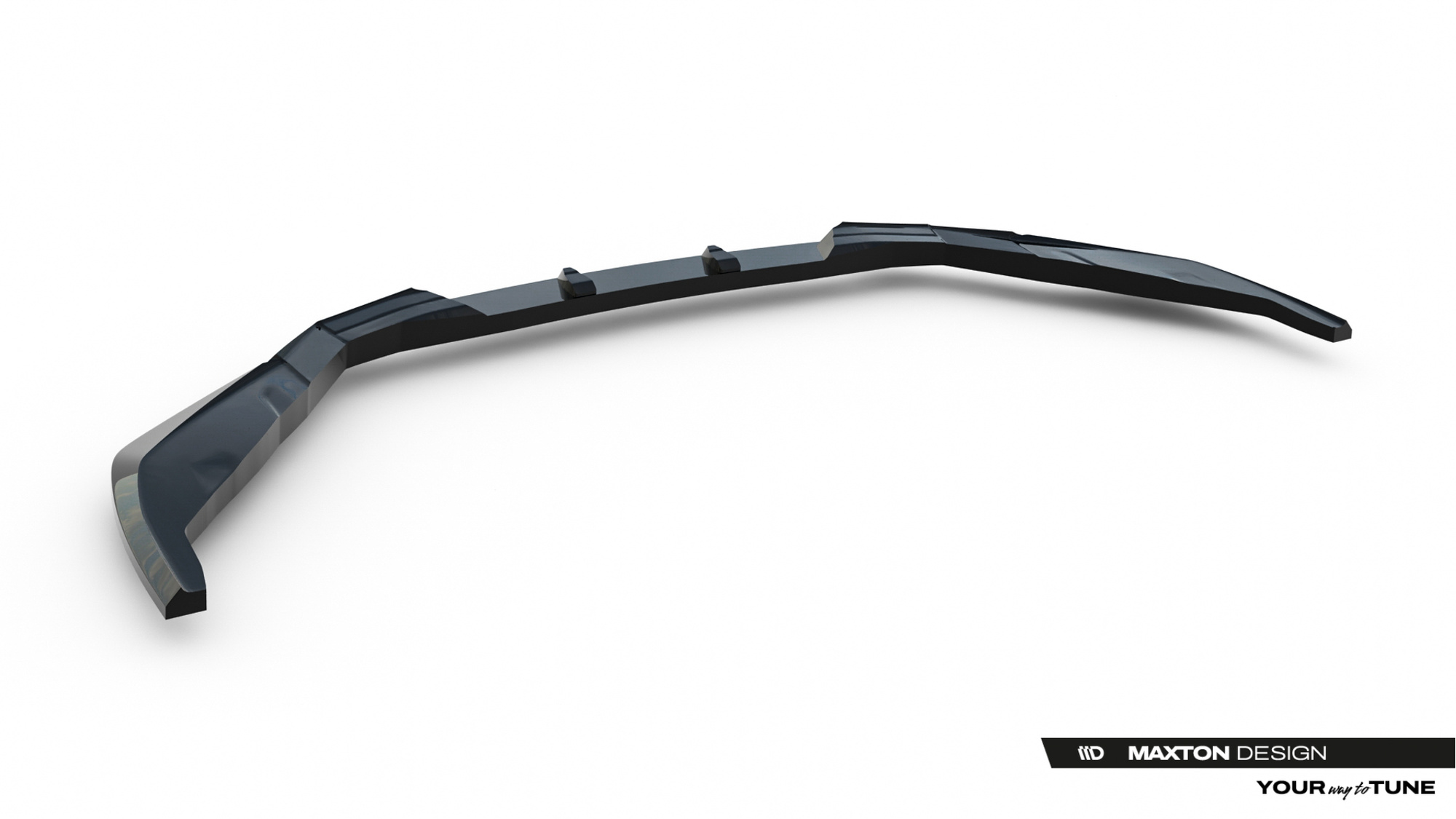 Voorspoiler Lexus IS 500 Mk3 Facelift 2 (XE30) Maxton Glans Zwart V.2