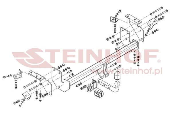 Trekhaak Mitsubishi ASX 07/2012-....