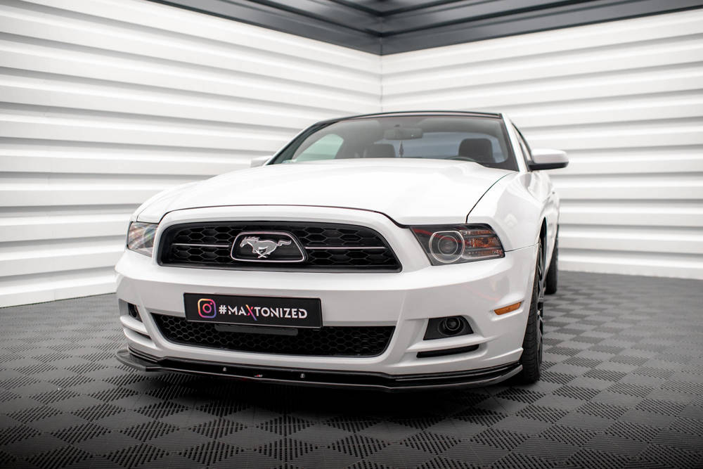 Voorspoiler Ford Mustang MK FL Maxton Glans Zwart