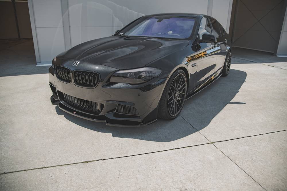 Voorspoiler BMW 5 F10/F11 MPACK V.3 Glanzend Zwart