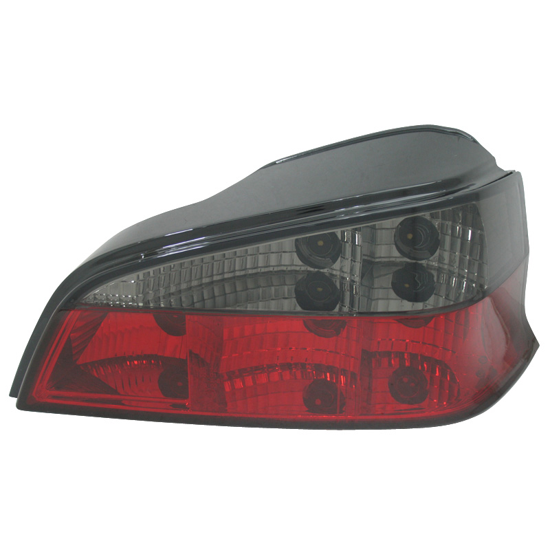 Set Achterlichten  Peugeot 106 1996- - Rood/Rookgrijs
