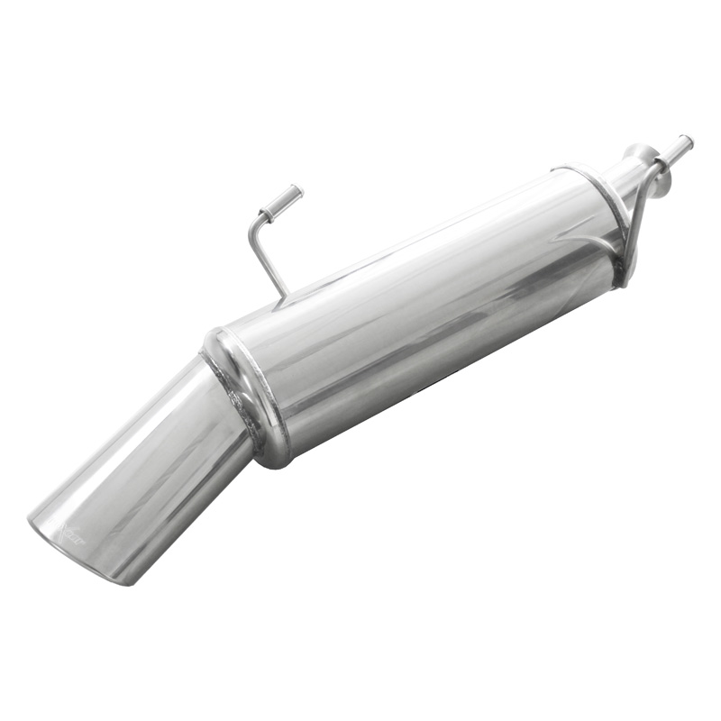 100% RVS Sportuitlaat  Peugeot 206 2.0 HDi 2000- 120x80mm