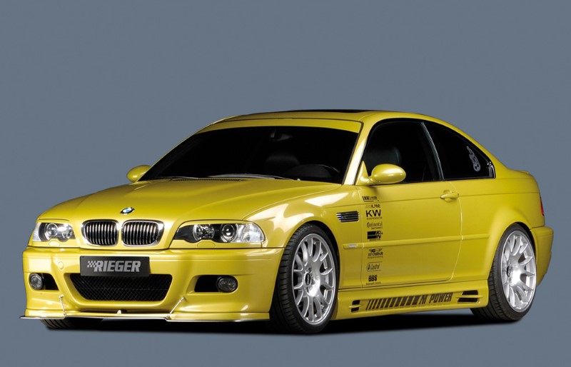 Voorbumper M3 look BMW E46 coupe/cabrio Rieger