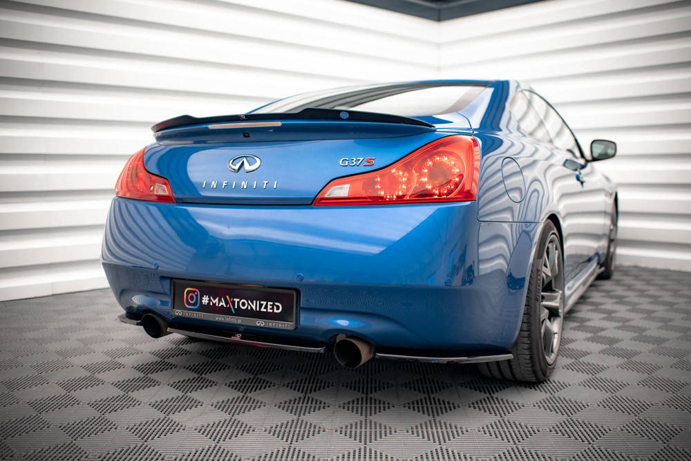 Diffuser Infiniti G37 Coupe Maxton Glans Zwart