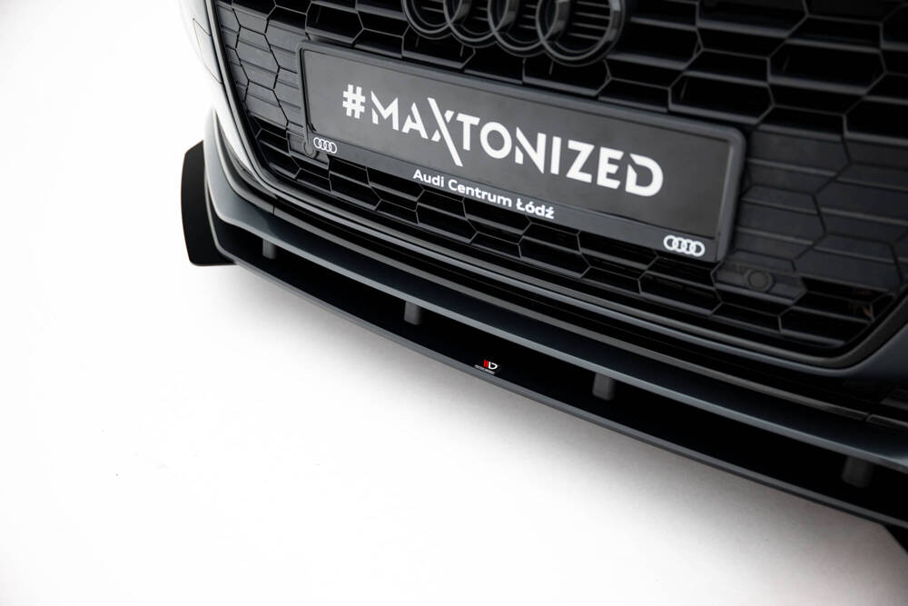 Street Pro Voorspoiler + Flaps Audi A5 F5 Facelift