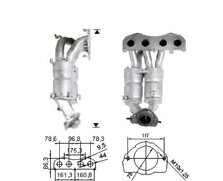 Toyota RAV 4 2.0i 16V 1998 cc 110 Kw / 150 cv 1AZ-FE Magnaflow C