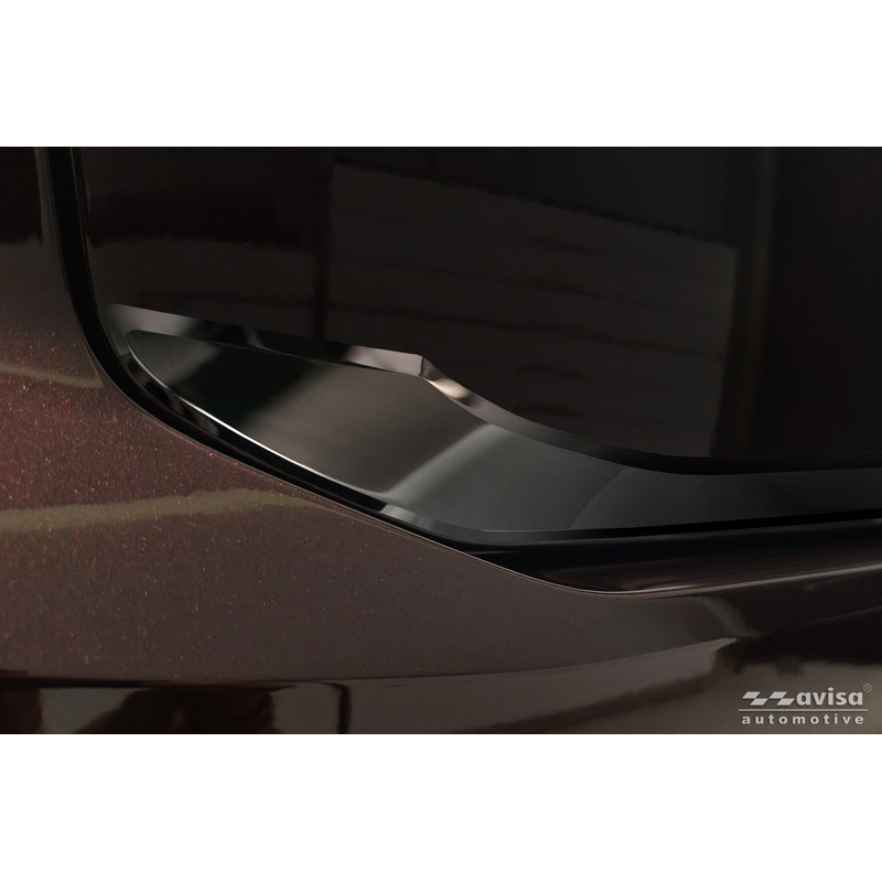 Avisa Zwart Chroom RVS Kofferbak Sierlijst  Volvo XC90 II 2015-19, Facelift 2019-2024 & Facelift 2024-
