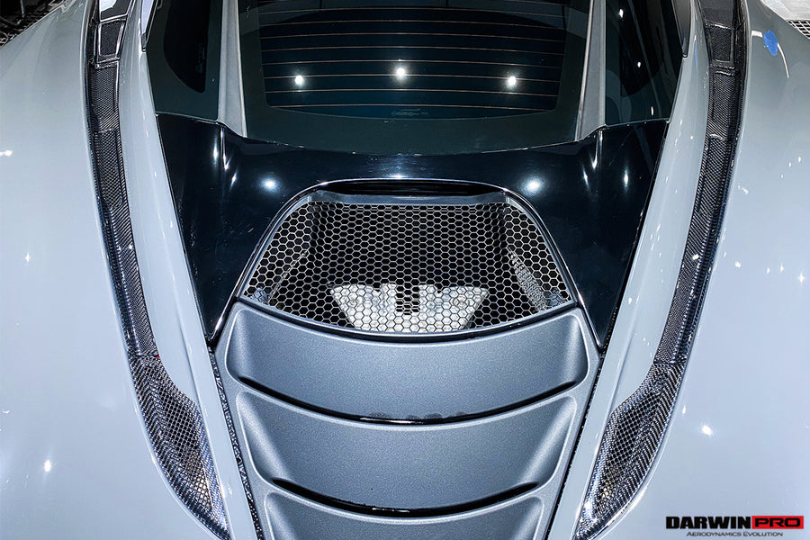 McLaren 720s Carbon Fiber Engine Hood Air Intake Vents 2017-2021