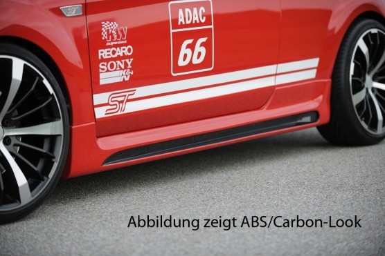 Zijskirts Ford Focus 2 04-11 3 deurs Rieger