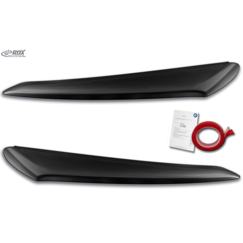Koplampspoilers  Citroën Jumper & Fiat Ducato & Peugeot Boxer 2014- & Opel Movano 2021- (ABS)