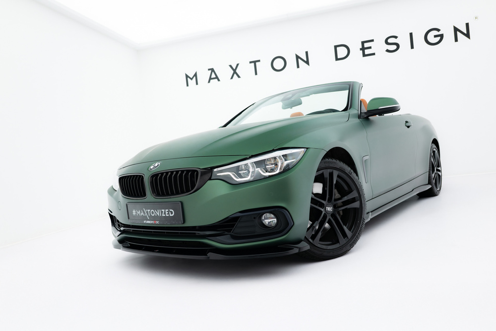 Voorspoiler BMW 4 Cabrio / Coupe F33 / F32 Maxton