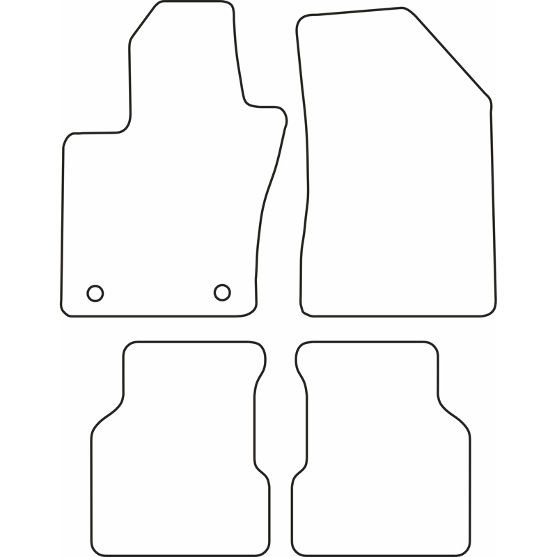 Automatten Velours  Alfa Romeo Tonale 2022-