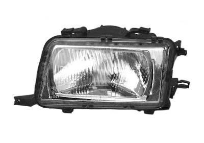 koplamp, Hella, H4+H1, links, geen Coupe/Cabrio Audi 80, 1991-19