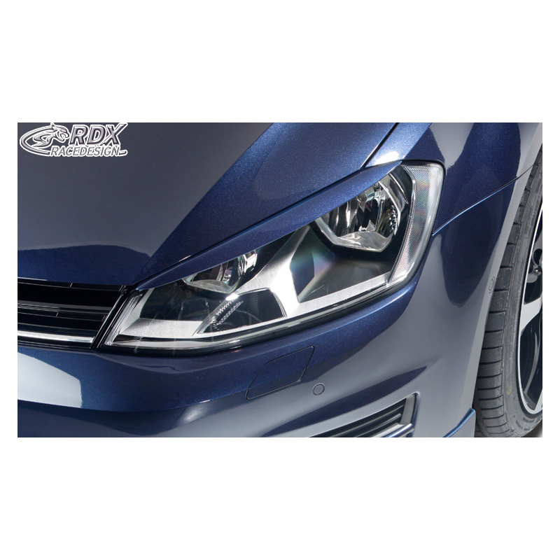 Koplampspoilers  Volkswagen Golf VII 2012-2017 (ABS)