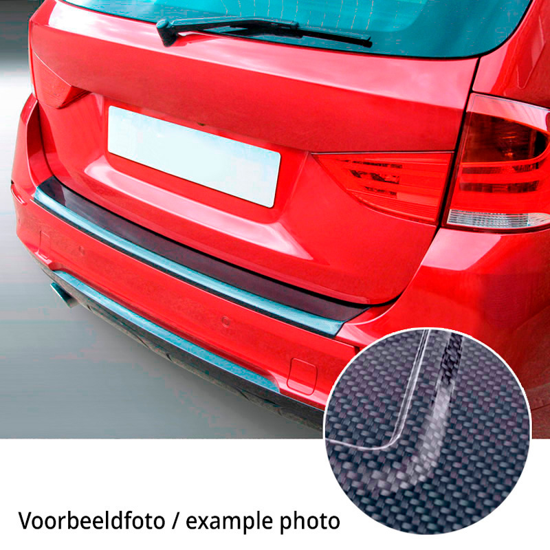 RGM ABS Achterbumper beschermlijst  Skoda Kamiq Facelift 07/2024- Carbon Look