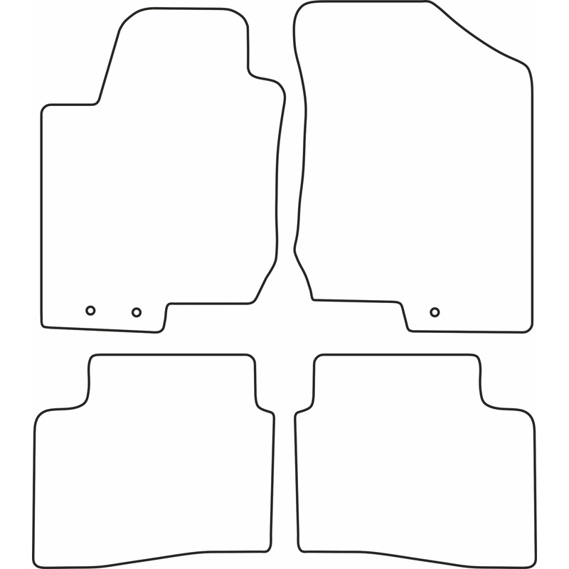 Car mats Kia Cee'd 2010-2012