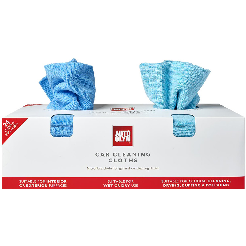 Autoglym Car Cleaning Cloths - set van 24 stuks