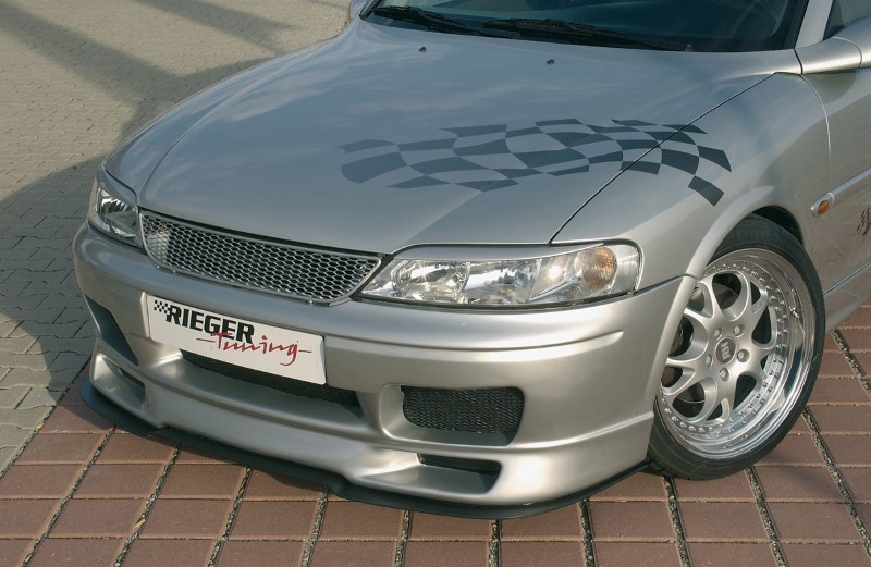 Spoilerzwaard gevormd voor Voorbumper Opel Vectra B Rieger