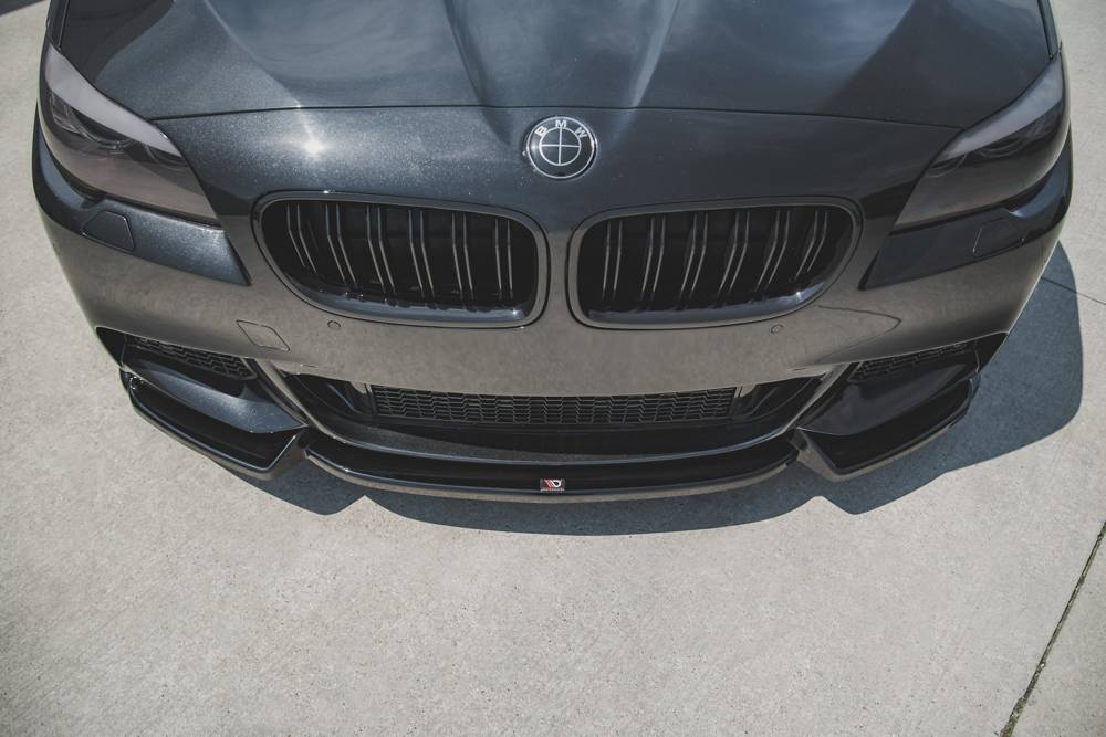 Voorspoiler BMW 5 F10/F11 MPACK V.3 Glanzend Zwart