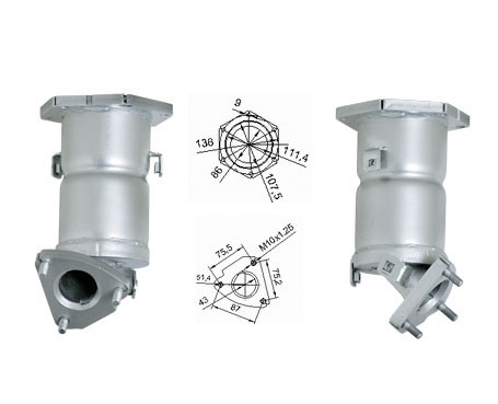 Nissan ALMERA 1.5i 16V 1498 cc 66 Kw / 90 cv QG15DE Magnaflow CA