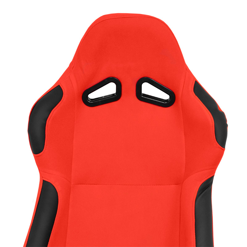 Sportstoel 'BW' - Rood - Vaste rugleuning - incl. sledes