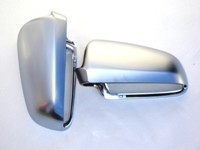 Spiegelkappen Aluminium Audi A6 4F 05 - 08