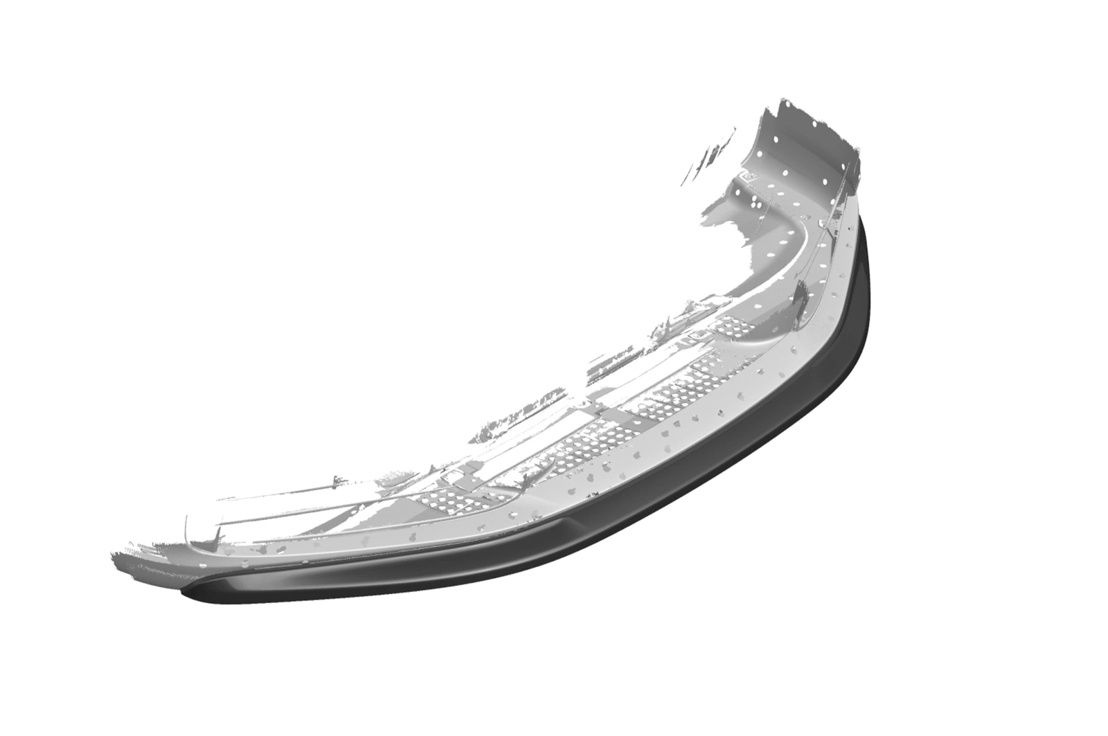 Voorspoiler Porsche 911/992 glans zwart – 2019–05/2024