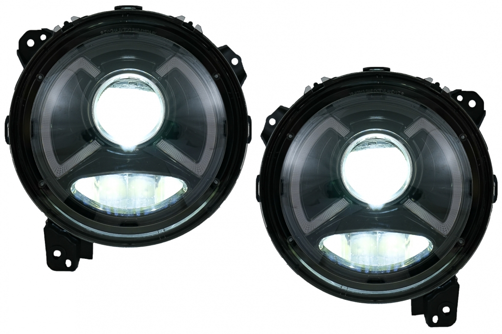 7 Inch CREE LED Headlights Jeep Wrangler JK