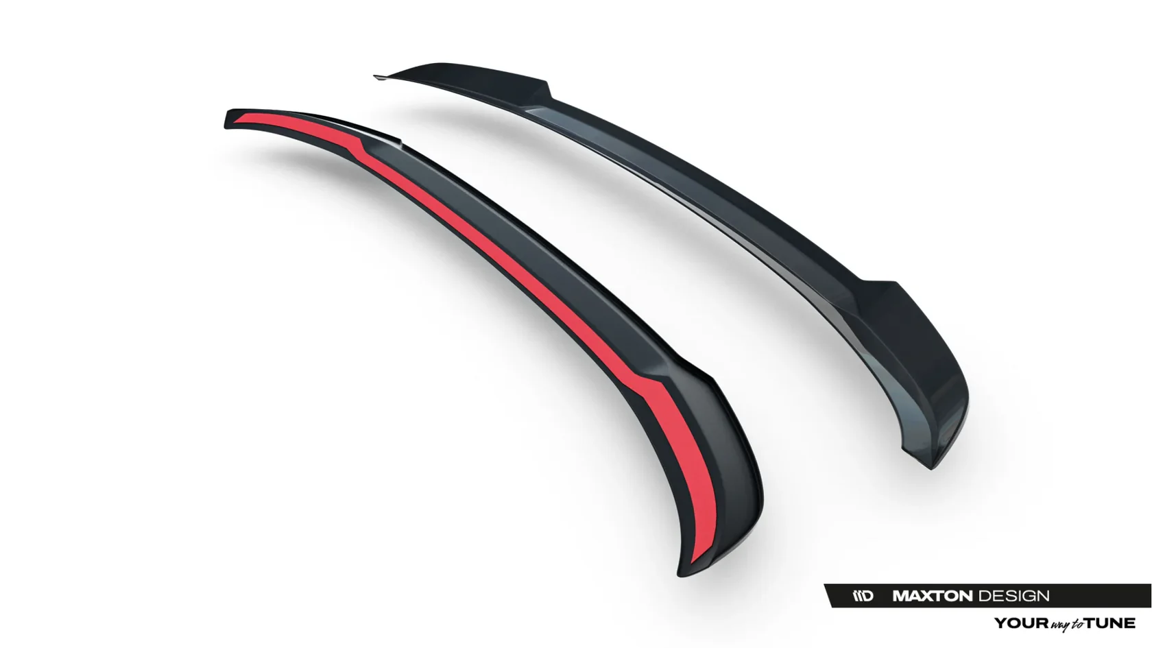 Hoge Spoiler Cap Alfa Romeo Junior Mk1 Maxton Glans Zwart