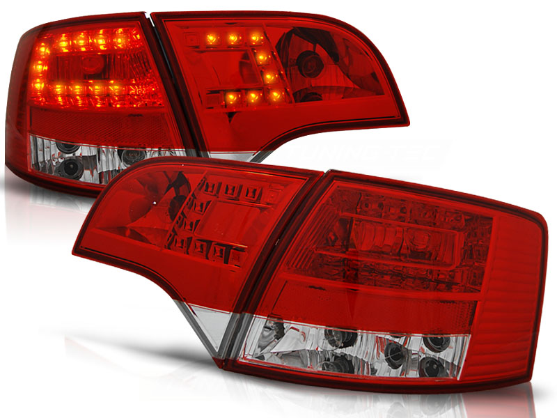 Luces traseras Audi A4 8E B7 05-08 Avant LED rojo/blanco