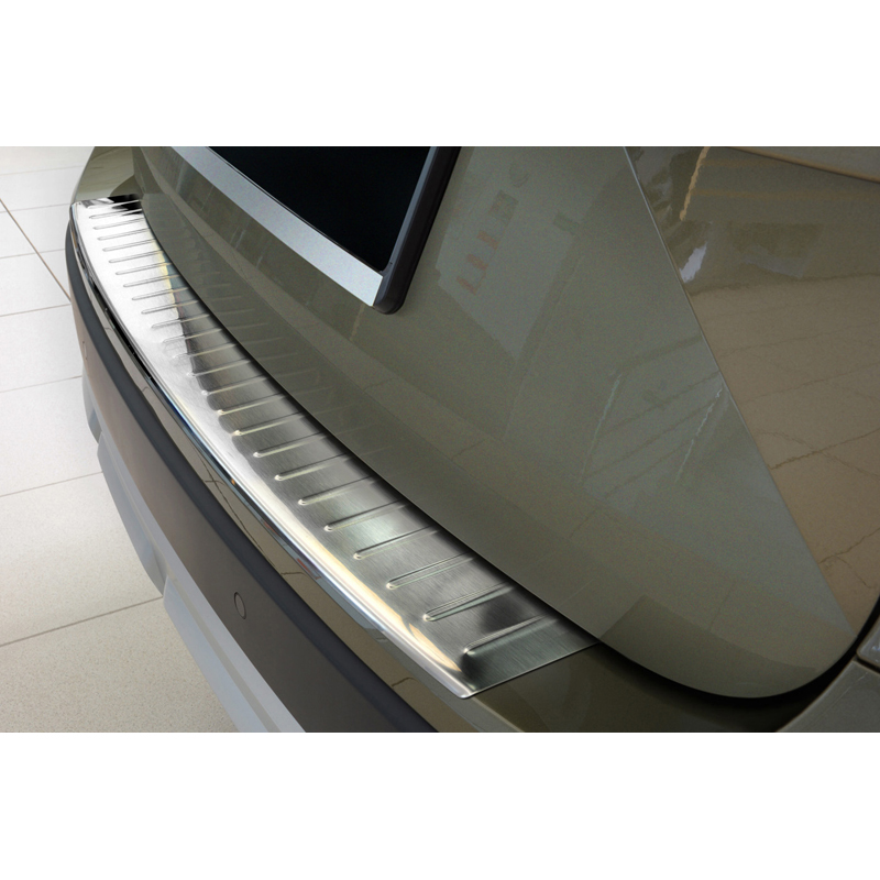 RVS Achterbumperprotector  Skoda Yeti 2013-2017  'Ribs'