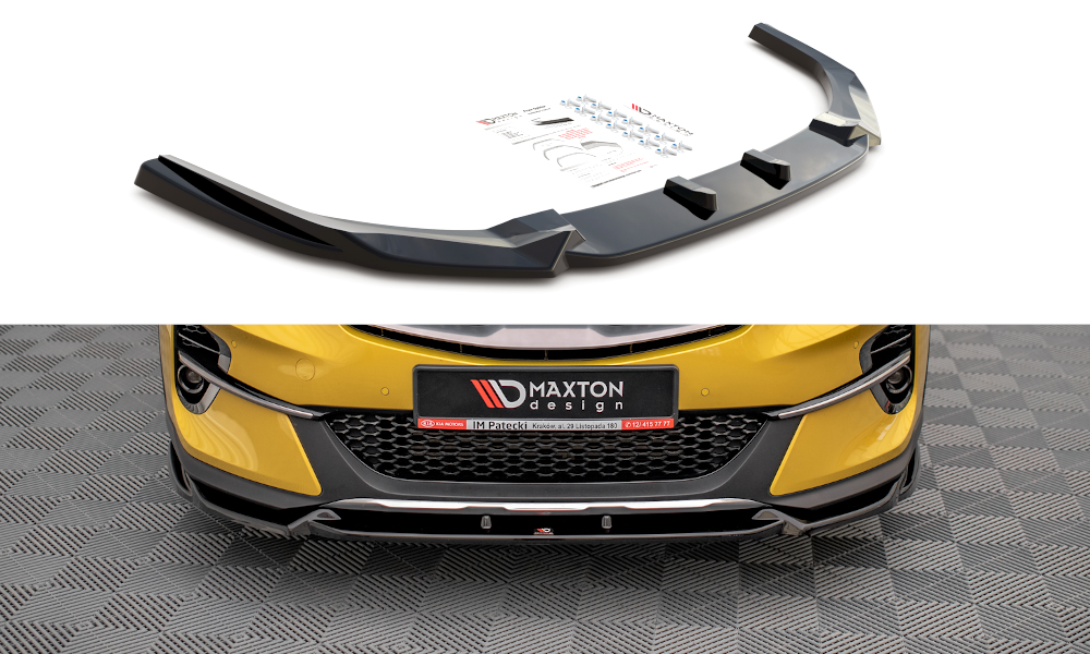 Voorspoiler KIA XCeed MK1 Glanzend zwart