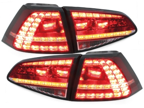 Taillights VW Golf VII LED 12- red
