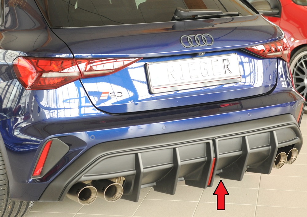 Achterdiffuser Audi A3 (GY) – 06.24-