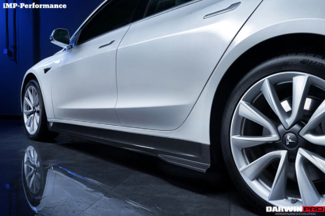 Tesla Model 3 IMP Style Carbon Diffuser 2017-2020