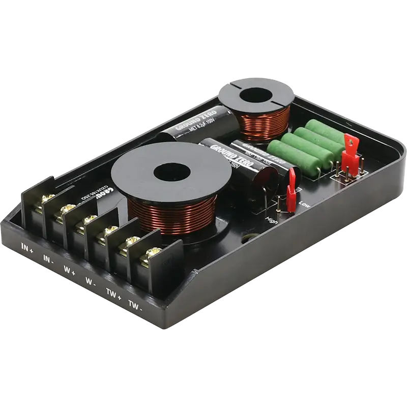 Ground Zero GZUX 165.2SQ 2-way variable passive crossover