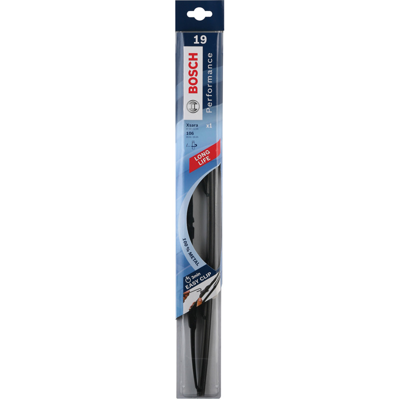Bosch Ruitenwisblad Performance 19/500mm, 1 stuk