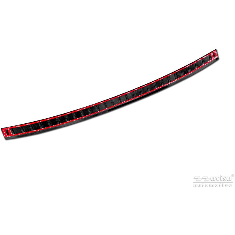 Avisa RVS Achterbumperprotector  KGM Actyon 2025- - Glanzend Zwart