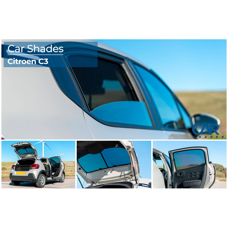 Set Car Shades  Citroen C3 5 deurs 2016- (6-delig)