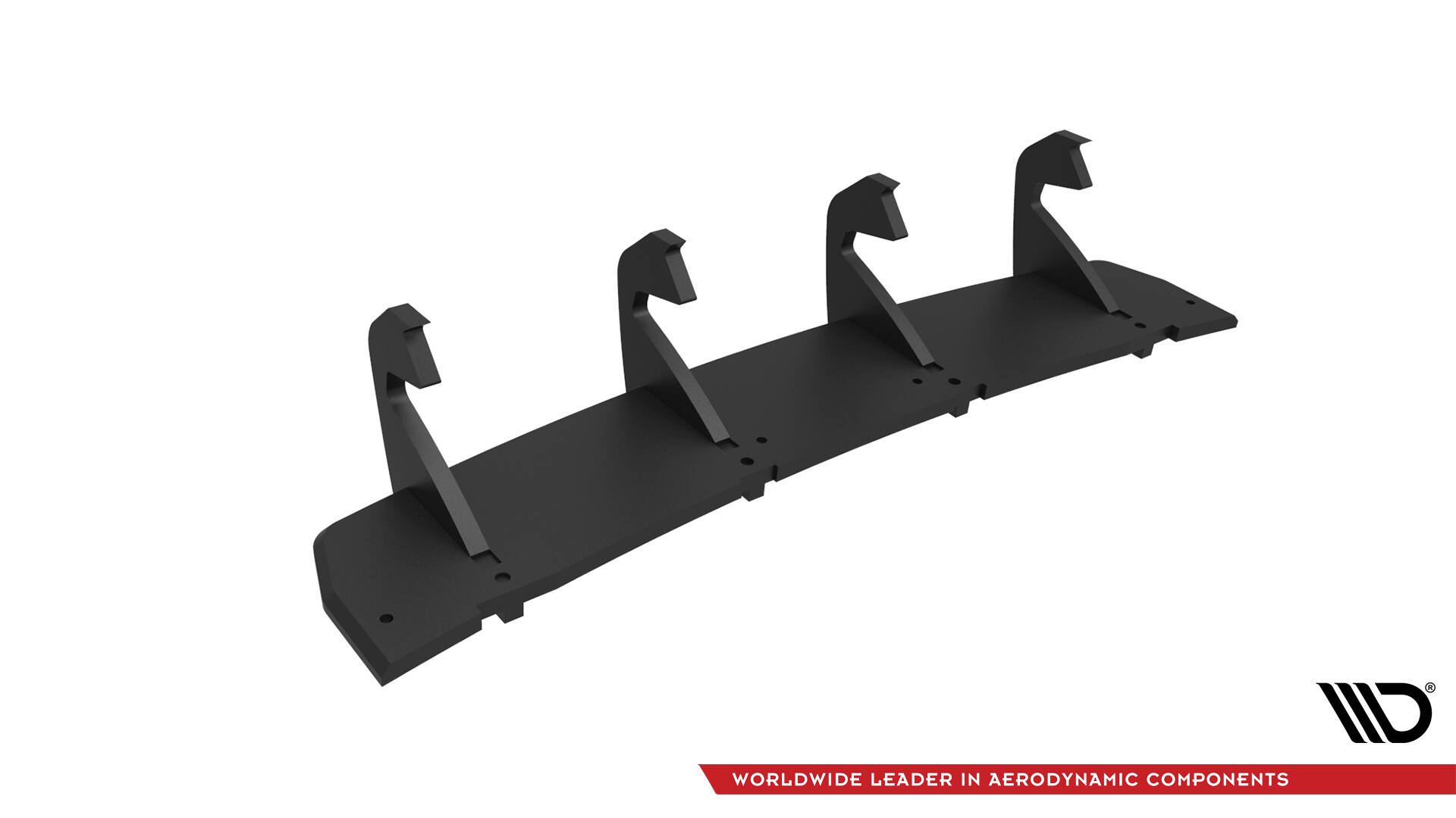 Street Pro Achter Diffuser BMW 1 M Coupe E82 Maxton Glanzend zwart
